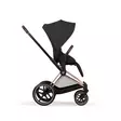 Cybex Priam Comfort rattaat Rosegold/Sepia Black, kasvot menosuuntaan. - Barnvagnar och kombivagnar - 526000001STACLG - 3