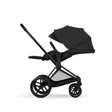 Cybex Priam Comfort rattaat Matt Black/Sepia Black, makuuasennossa. - Barnvagnar och kombivagnar - 526000011STACLG - 4