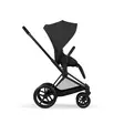 Cybex Priam Comfort rattaat Matt Black/Sepia Black, kasvot menosuuntaan. - Barnvagnar och kombivagnar - 526000011STACLG - 3