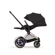 Cybex ePriam Comfort rattaat Rosegold/Sepia Black, makuuasennossa. - Barnvagnar och kombivagnar - 526000041STACLG - 3