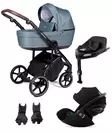 Tinynord Active starttipaketti Onyx Brown Grip, Garden Green. - Barnvagnar och kombivagnar - 298917STA2CLG - 1