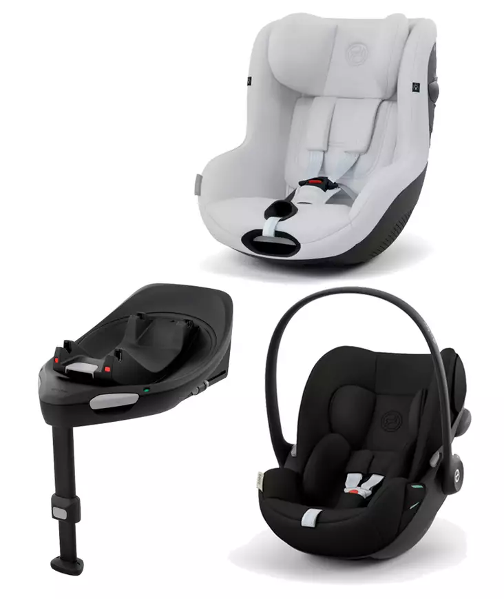 CYBEX G-line turvaistuin starttipaketti sis. Cloud G, Sirona G, Base G - Bilbarnstolar 9-36 kg - 70000632MODUFOG - 1