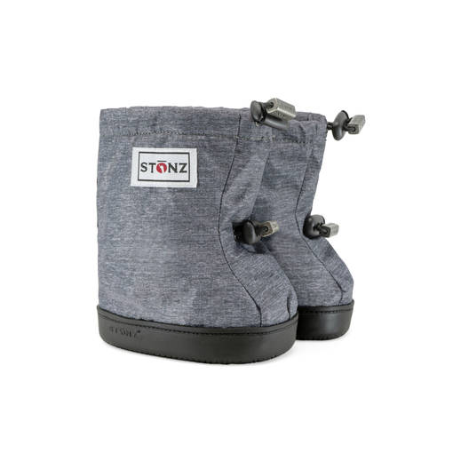 Stonz Booties v=E4riss=E4 Heather Grey - Barnskor - BHEGREYZH - 1