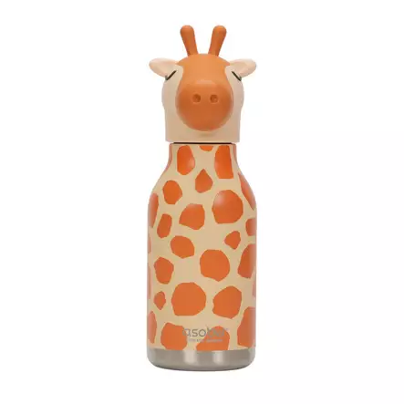 Asobu Bestie juomapullo 475 ml Giraffe. - Vattenflaskor och flaskor med sugrör - SBV44GI - 1