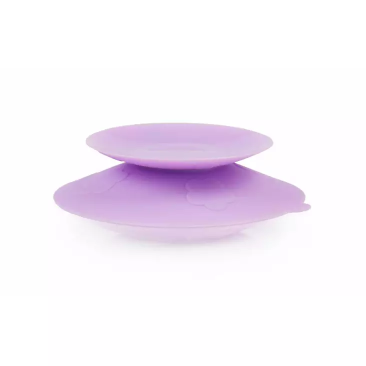 Kidsme Stay-in-Place imukuppi lautasille Pink. - Tallrikar och skålar - 149160486PI - 1