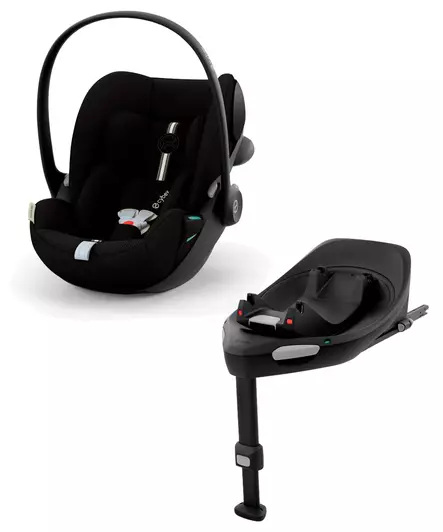 CYBEX Cloud G3 i-Size turvakaukalo PLUS Moon Black ja Base G3 jalusta. - Babyskydd 0-13 kg - 526001344PAK - 1