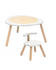 Stokke MuTable V2 lasten p=C3=B6yt=C3=A4 ja tuoli White. - Förvarings- och inredningsprodukter - 627001PAK - 1