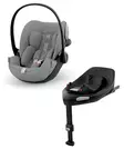 CYBEX Cloud G3 i-Size turvakaukalo PLUS Stone Grey ja Base G3 jalusta. - Babyskydd 0-13 kg - 526001342PAK - 1