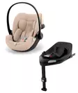 CYBEX Cloud G3 i-Size turvakaukalo PLUS Almond Beige ja Base G3 jalusta. - Babyskydd 0-13 kg - 526001350PAK - 1