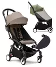Stokke YoYo3 matkarattaat paketti Taupe, hyönteissuoja ja jalkatuki. - Resevagnar och barnvagnar - 646002PAK - 1