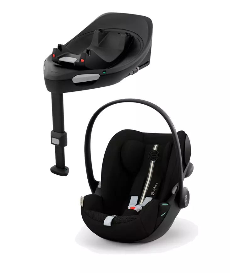 CYBEX Cloud G i-Size PLUS turvakaukalo Moon Black ja Base G jalusta. - Babyskydd 0-13 kg - 524001377PAK - 1
