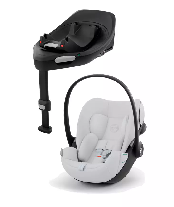 CYBEX Cloud G i-Size turvakaukalo Base G jalustalla, Fog Grey. - Babyskydd 0-13 kg - 524001366PAK - 1