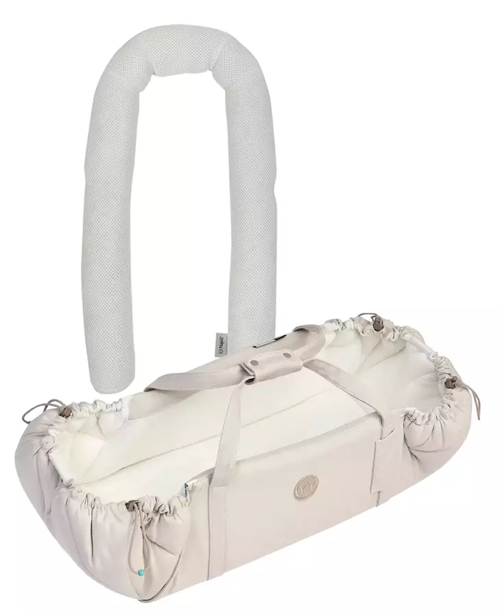 Najell SleepCarrier X kantokassi Oat Beige ja Reducer pienennin. - Liggvagnar och bärväskor - N20101201PAK - 1