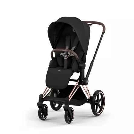 Cybex Priam Comfort rattaat Rosegold/Sepia Black. - Barnvagnar och kombivagnar - 526000001STACLTPL - 2