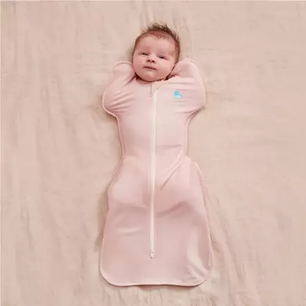 Love To Swaddle Up LITE kapalopussi Summer, Blush vauvalla - Sovpåsar - L1002001BL - 2