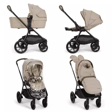Nuna Triv LX yhdistelmävaunupaketti Cosmopolitan, lisävarusteilla. - Resevagnar och barnvagnar - STC21301COMGL - 1