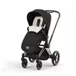 Cybex Priam 4 rattaat Sepia Black Platinum lämpöpussilla. -  -  - 6