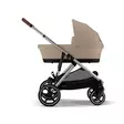 Cybex Gazelle S 2 vaunut Almond Beige. - Syskonvagn - 522005243staCLGXL - 2