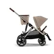 Cybex Gazelle S 2 rattaat Almond Beige, shopper-korilla ja istuinosalla. - Syskonvagn - 522005243staCLGXL - 3