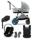 Starttipaketti Cybex eGazelle S 2 XL Stone Grey. - Syskonvagn - 525000130estaCLGXL - 1