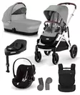 Starttipaketti Cybex Gazelle S 2 XL Stone Grey. - Syskonvagn - 525000130staCLGXL - 1
