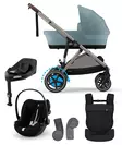 Starttipaketti Cybex eGazelle S 2 XL Stormy Blue. - Syskonvagn - 525000131estaCLGXL - 1