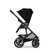 Cybex Talos S lux rattaat Moon Black, kasvot yöntäjää kohti. - Barnvagnar och kombivagnar - 525000799STACLGPL - 5