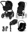 Cybex Talos S lux 2026 starttipaketti Moon Black. - Barnvagnar och kombivagnar - 526001727STACLGPL - 1