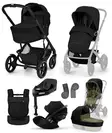 Cybex Talos S lux 2026 starttipaketti XL Moon Black. - Barnvagnar och kombivagnar - 526001727STACLGXL - 1