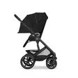Cybex Talos S lux rattaat Moon Black, suurella jatkettavalla kuomulla. - Barnvagnar och kombivagnar - 526001727STACLGXL - 5