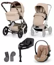 Cybex Talos S lux 2026 starttipaketti Almond Beige. - Barnvagnar och kombivagnar - 526001735STACLGPL - 1