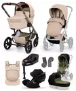 Cybex Talos S lux 2026 starttipaketti XL Almond Beige. - Barnvagnar och kombivagnar - 526001735STACLGXL - 1