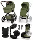 Cybex Talos S lux 2026 starttipaketti XL Moss Green. - Barnvagnar och kombivagnar - 526001739STACLGXL - 1