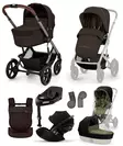 Cybex Talos S lux 2026 starttipaketti XL Chocolate Brown. - Barnvagnar och kombivagnar - 526001743STACLGXL - 1