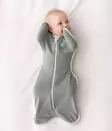 Love To Swaddle Up kapalopussi Original, Deep Olive vauvalla. - - L1001001DOL - 2