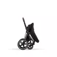 Cybex Priam 2023 rattaat värissä Sepia Black kasattuna. -  -  - 7