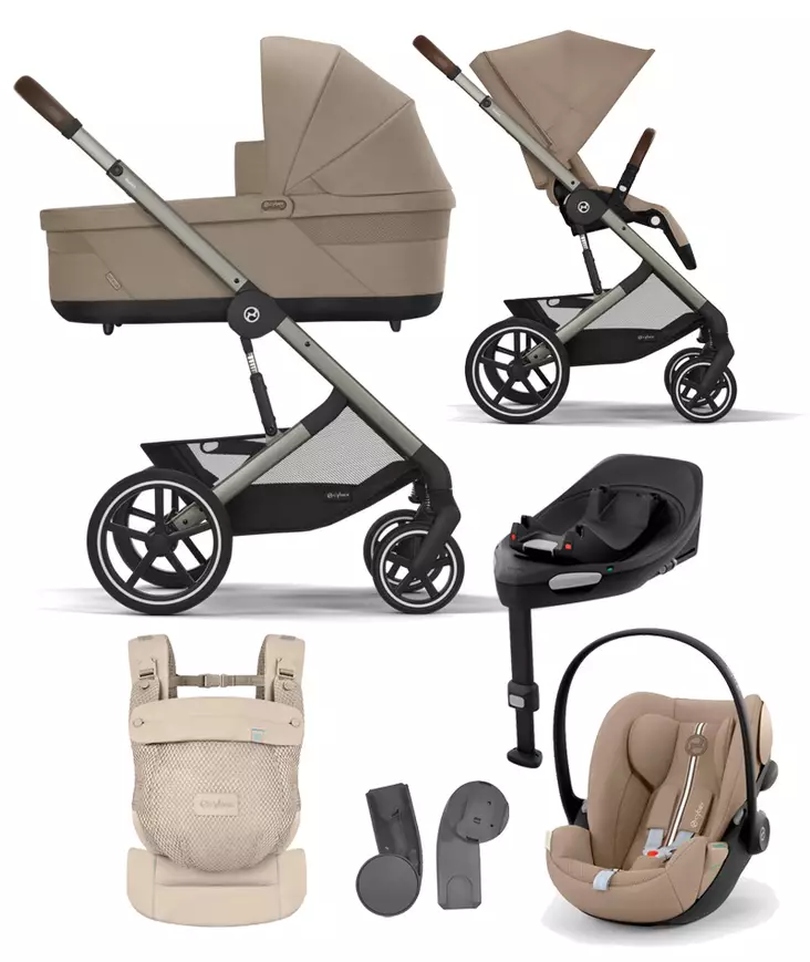 Cybex Balios S lux starttipaketti XL Almod Beige. - Barnvagnar och kombivagnar - 524001211STACLGXL - 1