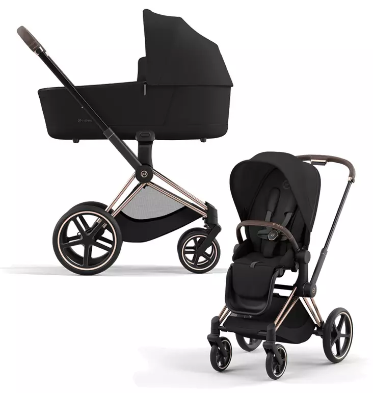 Cybex Priam 2023 yhdistelmävaunut värissä Sepia Black. - Barnvagnar och kombivagnar - 521002337YHDSBL - 1