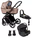 Nord Active PLUS starttipaketti BRONZE Black Grip, Praline Beige. - Barnvagnar och kombivagnar - 287146STA1GEM - 1
