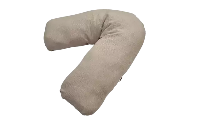 Anne&Mikael imetystyyny harsokankaasta Beige - Amningskuddar - 201080AM - 1