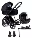 Nord Active LUX starttipaketti Chrome/Black Grip, Caviar Black. - Barnvagnar och kombivagnar - 287147STA4LEVpro - 1