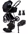 Nord Active LUX starttipaketti 2025 Chrome/Black Grip, Caviar Black. - Barnvagnar och kombivagnar - 287147STA4CLO - 1