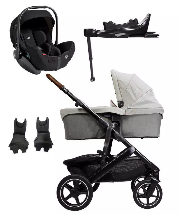 Joie Vinca starttipaketti Oyster i-Level Pro turvakaukalolla. - Barnvagnar och kombivagnar - S2214AAOYSSTALEPRO - 1