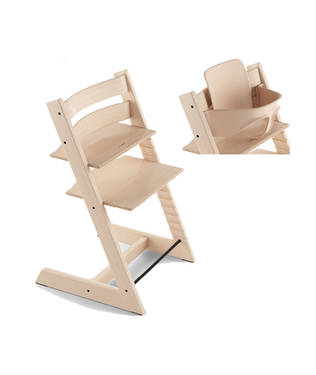 Tripp Trapp Starttipaketti Stokke 2 in 1. - Matstolar för barn - 100101STAKAMP - 1