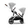 Cybex Gazelle s 2 rattaat kahdella istuimella v=C3=A4riss=C3=A4 Lava G=
rey. - Syskonvagn - 522002704tup - 20