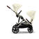 Cybex Gazelle s 2 rattaat kahdella istuimella v=C3=A4riss=C3=A4 Seashe=
ll Beige. - Syskonvagn - 522002707tup - 20