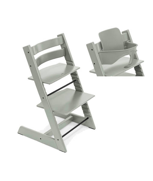 Tripp Trapp Starttipaketti Stokke 2 in 1 Glasier Green. - Matstolar för barn - 100139GLSTAKAMP - 1