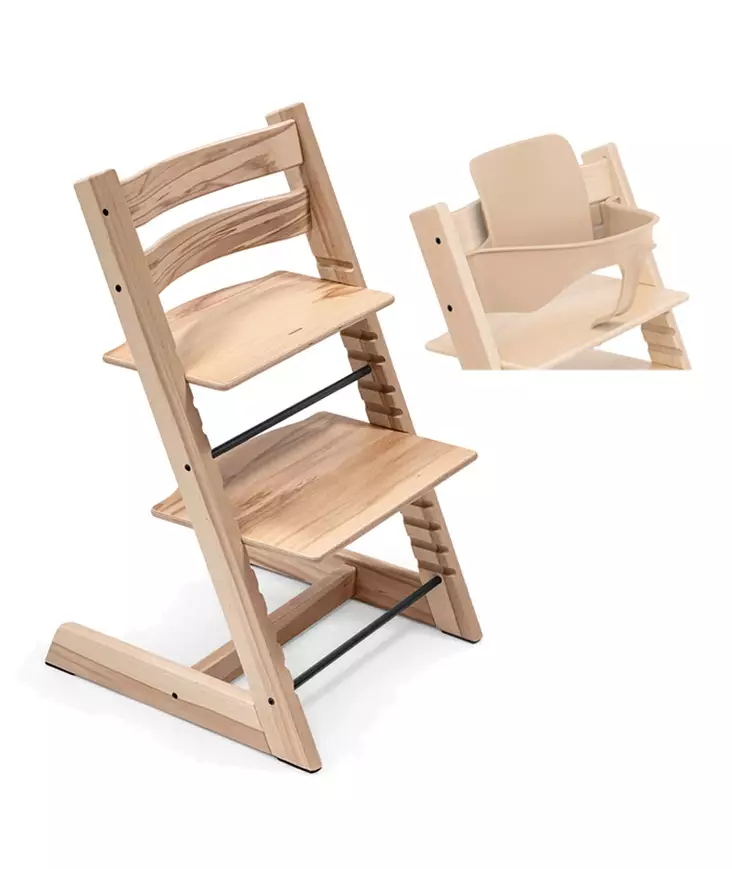 Tripp Trapp Starttipaketti Stokke 2 in 1 Wild Wood. - Matstolar för barn - 100139WWSTAKAMP - 1