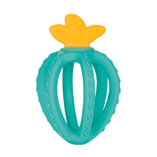 Canpol purulelu 3D BabiesBoo mansikka turkoosi. - Tuggleksaker - CAN80400tur - 1