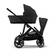 Cybex Gazelle kopalla ja istuinosalla toisin p=C3=A4in. v=C3=A4riss=C3=
=A4 Moon Black. - Syskonvagn - 522002703sis - 3